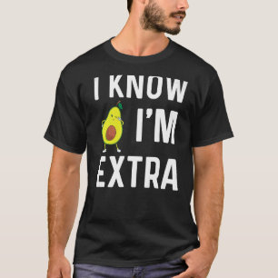 Avocado für Männer Frauen Gesunde Nachspeise T-Shirt