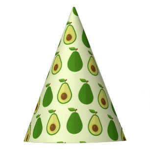 Avocado-Geburtstags-Hüte Partyhütchen