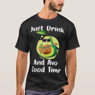 Avocado Gemütliche Pflanze Ernährung Lebensweise T-Shirt