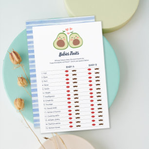 Avocado Gender Neutral Baby Shower Twins Eigenscha