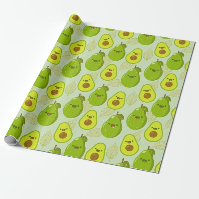 Avocado Geschenkpapier (Ungerollt)