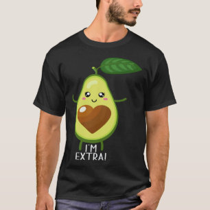 Avocado Gesundes Obst Guacamole Vegetarisch Vegan  T-Shirt