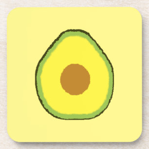 Avocado Getränkeuntersetzer