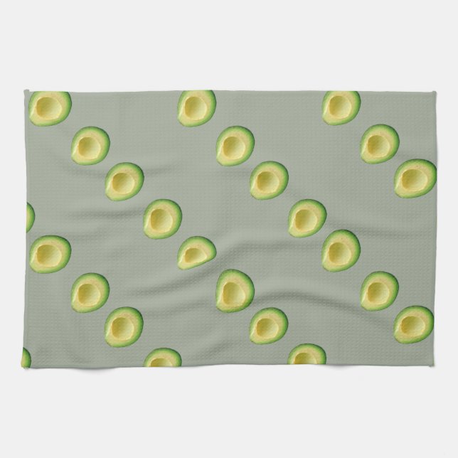 Avocado-Girlanden-Johns fave Küchentuch (Horizontal)