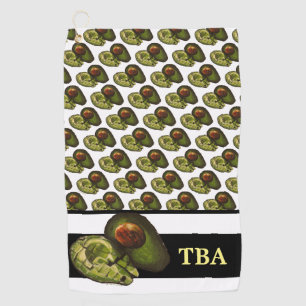Avocado Golf Handtuch