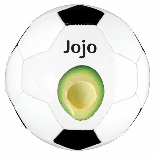 Avocado Green Guacamole Lover 4Jojo Fußball (Vorderseite)