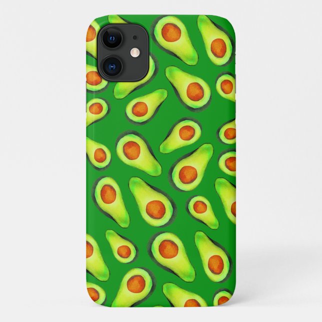 Avocado Green Health Frucht Feinschmecker Case-Mate iPhone Hülle (Rückseite)