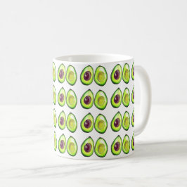 Avocado Green Veganer Feinschmecker Vegeterian Fei Kaffeetasse