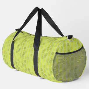 Avocado grüne und gelbe Punkte Duffle Bag