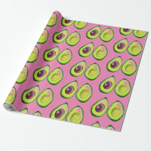 Avocado Grüner Veganer Foodie Vegetarischer Foodie Geschenkpapier