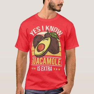Avocado Guacamole Cinco De Mayo Vegetarian Vegan m T-Shirt