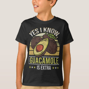 Avocado Guacamole Vegane Lebensmittel Obst Vegetar T-Shirt
