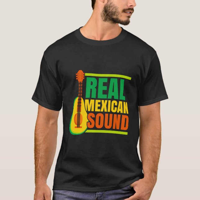 Avocado Guitar Player Guac Guitarist Guacamole Lov T-Shirt (Vorderseite)