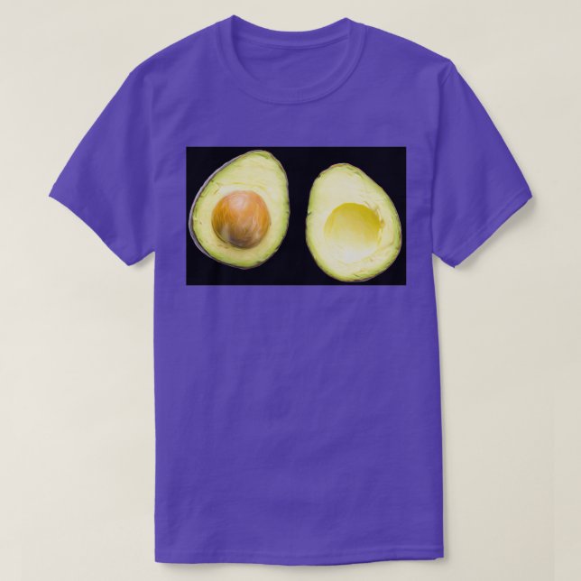 Avocado halbes Jahr 1 1 T-Shirt (Design vorne)