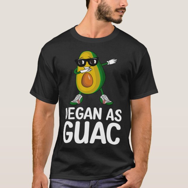 Avocado  Healthy Fruit Guacamole Vegetarian Vegan  T-Shirt (Vorderseite)