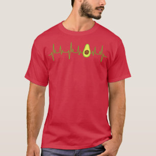 Avocado Heartbeat avocado for men and women T-Shirt
