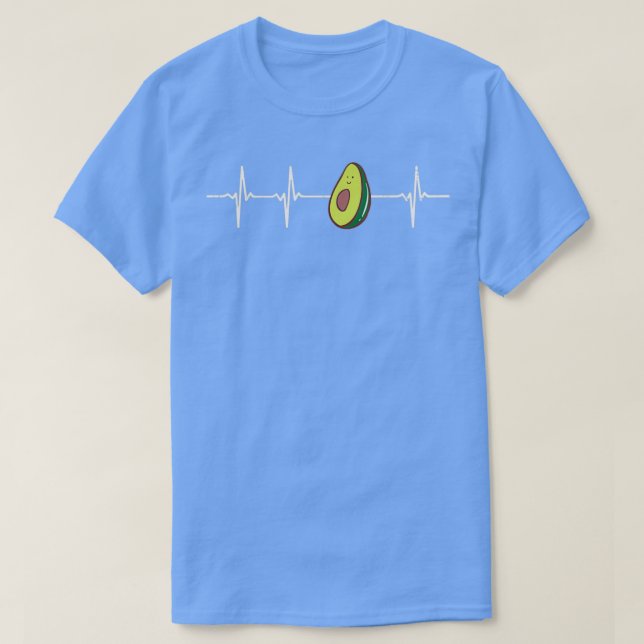 Avocado Heartbeat T-Shirt (Design vorne)