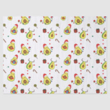 Avocado Holiday Tissue Paper