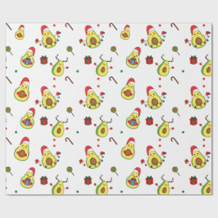 Avocado Holiday Wrapping Geschenkpapier
