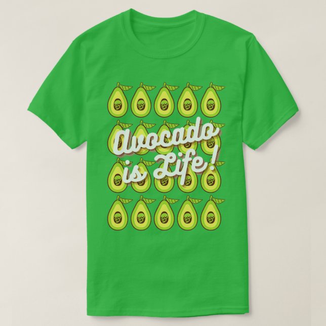 Avocado ist die Printwerbung T-Shirt (Design vorne)