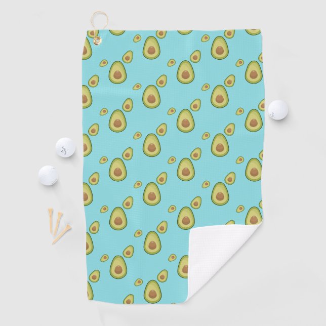 Avocado ist mein Geist Frucht Golfhandtuch (Insitu)