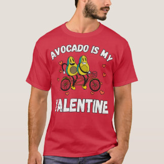 Avocado ist mein Valentine 41 T-Shirt