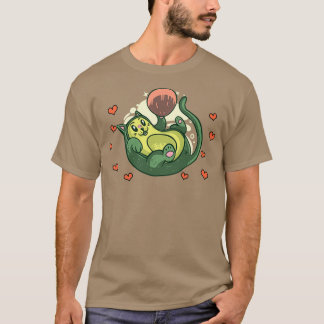 Avocado ist mein Valentine 48 T-Shirt