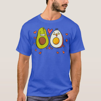 Avocado ist mein Valentine 4 T-Shirt