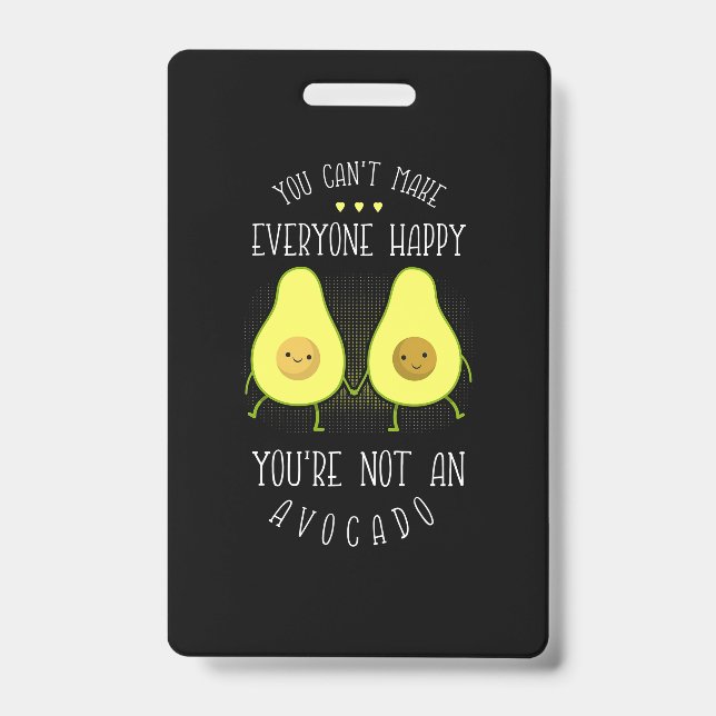 Avocado kann jedem glücklich machen ausweis (Vorderseite)