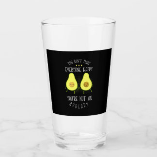 Avocado kann jedem glücklich machen glas