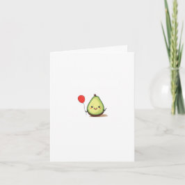 Avocado-Karte, süße Avocado-Karte für alle Altersg Karte