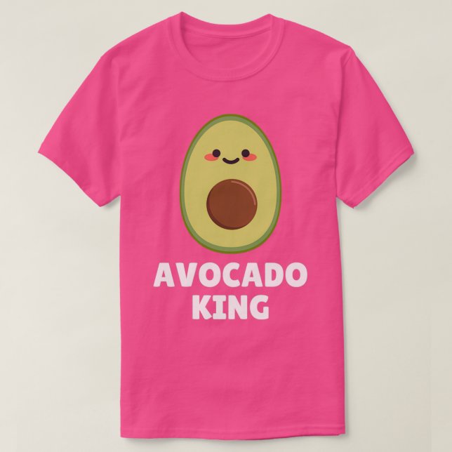 Avocado King T-Shirt (Design vorne)