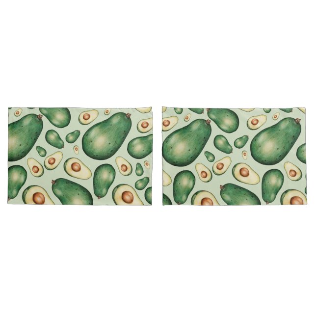 Avocado Kissenbezug (Rückseite-Set)