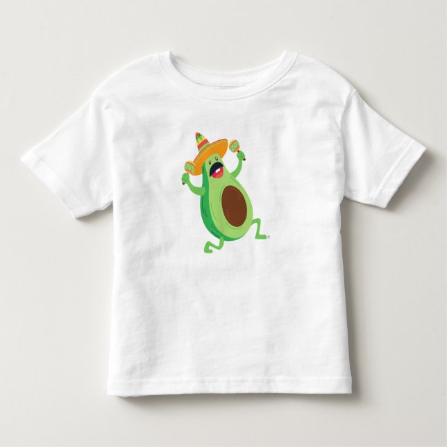 Avocado! Kleinkind T-shirt (Vorderseite)