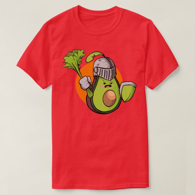 AVOCADO KNIGHT T-Shirt (Design vorne)