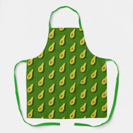 Avocado-Kochschürze - Grünes Grafik-Geschenk nach  Schürze