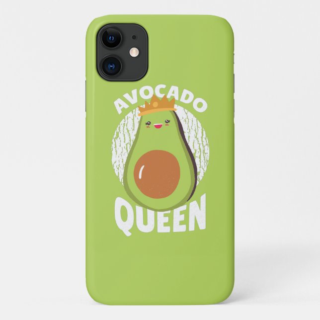 Avocado-Königin Case-Mate iPhone Hülle (Rückseite)