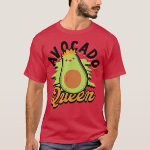Avocado Königin Damen Mädchen Avocado Avocado Love T-Shirt