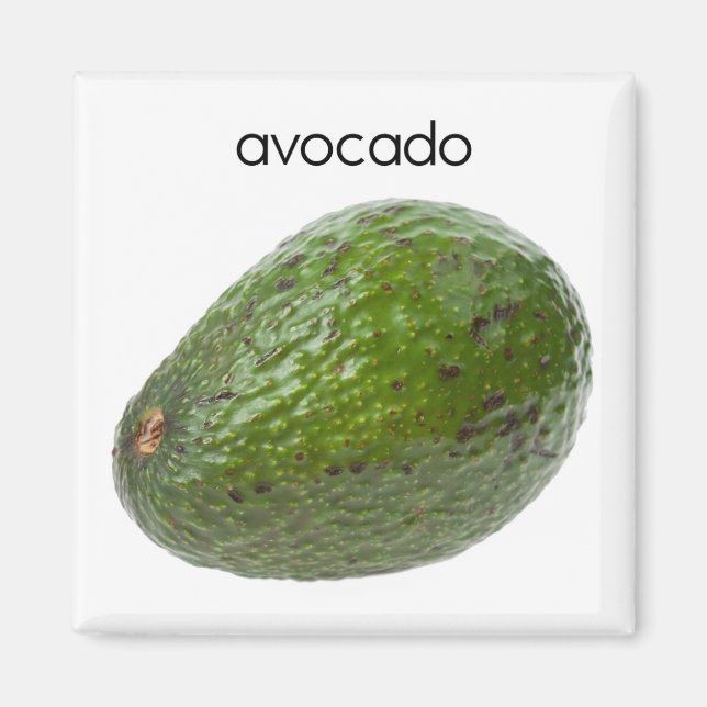 Avocado Kühlschrank Magnet (Vorne)