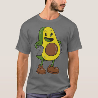 Avocado lächelnd T-Shirt