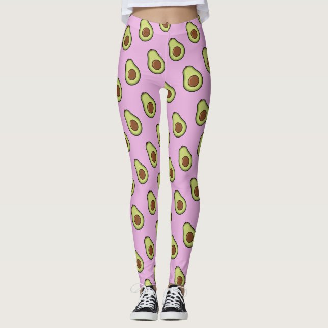 Avocado  leggings (Vorderseite)