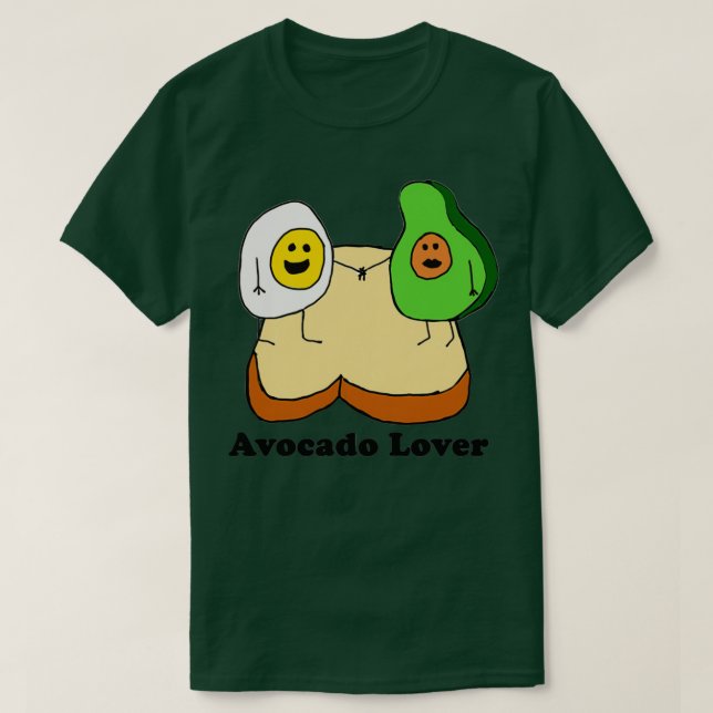 Avocado Liebe 22 T-Shirt (Design vorne)