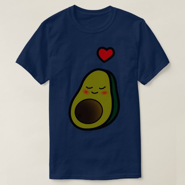 Avocado Liebe 27 T-Shirt (Design vorne)