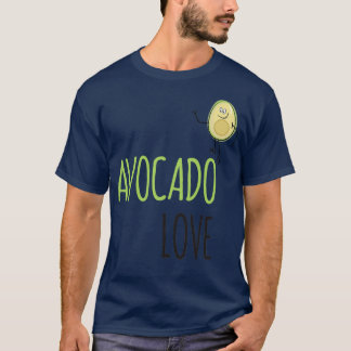 Avocado Liebe Geschenk für Vegane Liebhaber T-Shirt