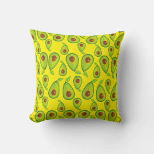 Avocado-Liebesmuster - Leckerer Avocado-Fan Kissen