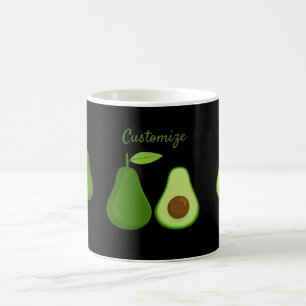 Avocado Lover Design Thunder_Cove Kaffeetasse