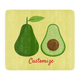 Avocado Lover Design Thunder_Cove Schneidebrett