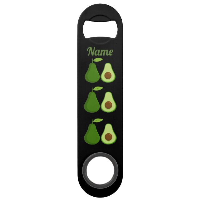 Avocado Lover Design Thunder_Cove Speed Flaschenöffner (Vorderseite)