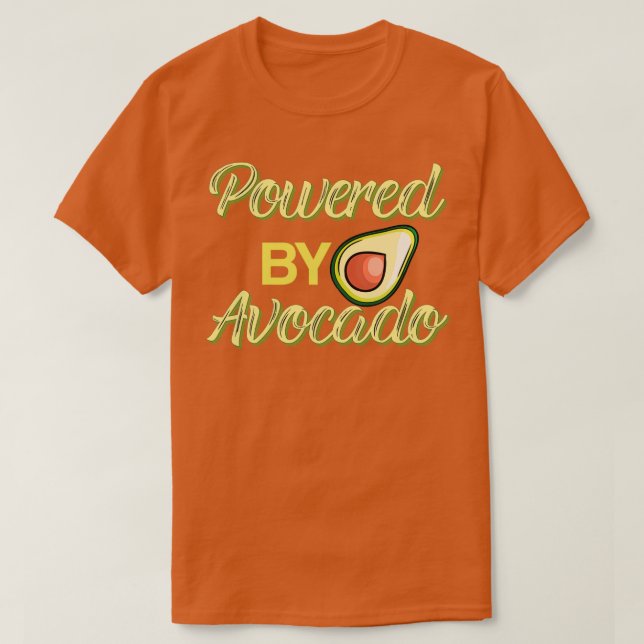 Avocado Lover Gesunde Ernährung T-Shirt (Design vorne)