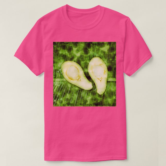Avocado Lover Wasserfarbe 4 T-Shirt (Design vorne)